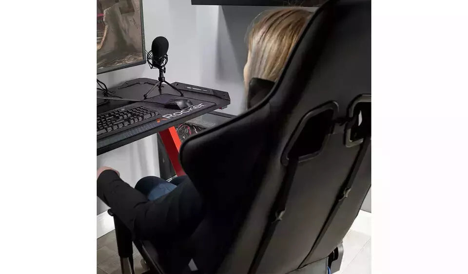 X Rocker Alpha eSports Ergonomic Office Gaming Chair -Black