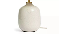 Habitat Aquilla Ceramic Table Lamp - Cream & Beige